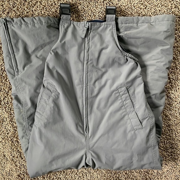 Gray Lands End snow pants - Picture 1 of 4